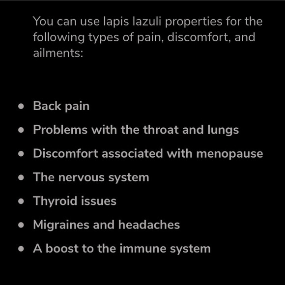 BOGO 🎃Natural Lapiz Heart-Shaped Pendant/ Charm - Picture 10 of 13